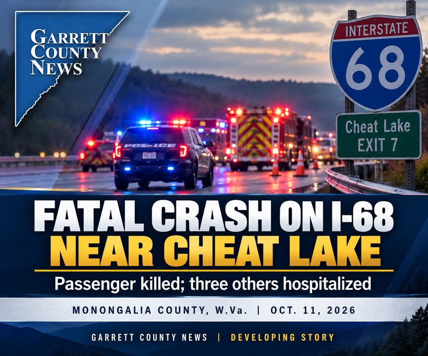 Breaking: Passenger Killed in Fatal I-68 Crash near Cheat Lake — Three Others Injured