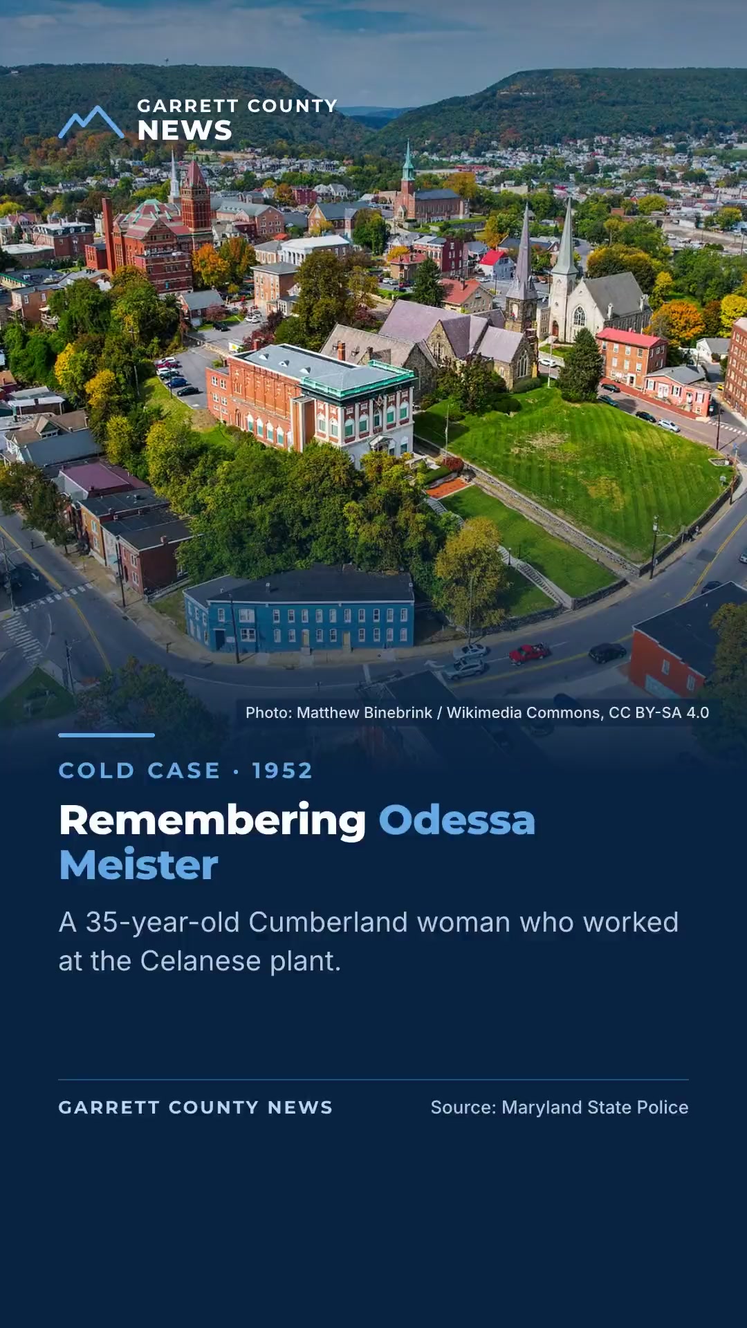 Allegany County cold case: Remembering Odessa Meister