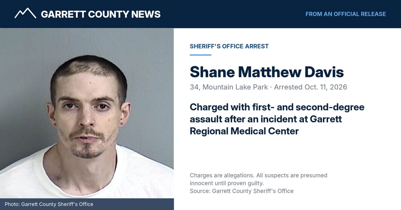 A 34-year-old Mountain Lake Park man was charged with first- and second-degree assault