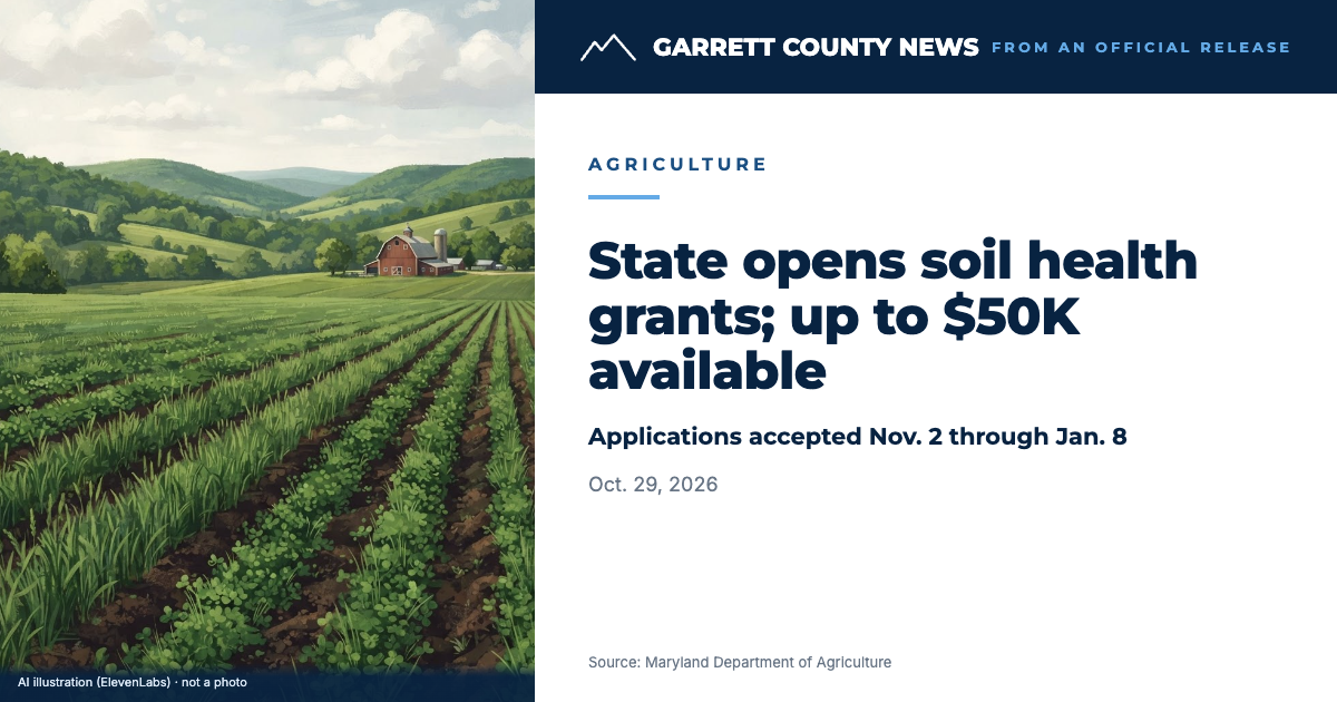 Agricultural field with cover crops
