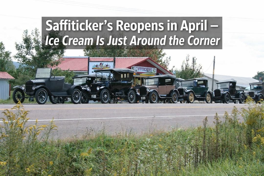 Saffiticker’s Will Be Back in April — Garrett County’s Ice Cream Tradition Isn’t Going Anywhere