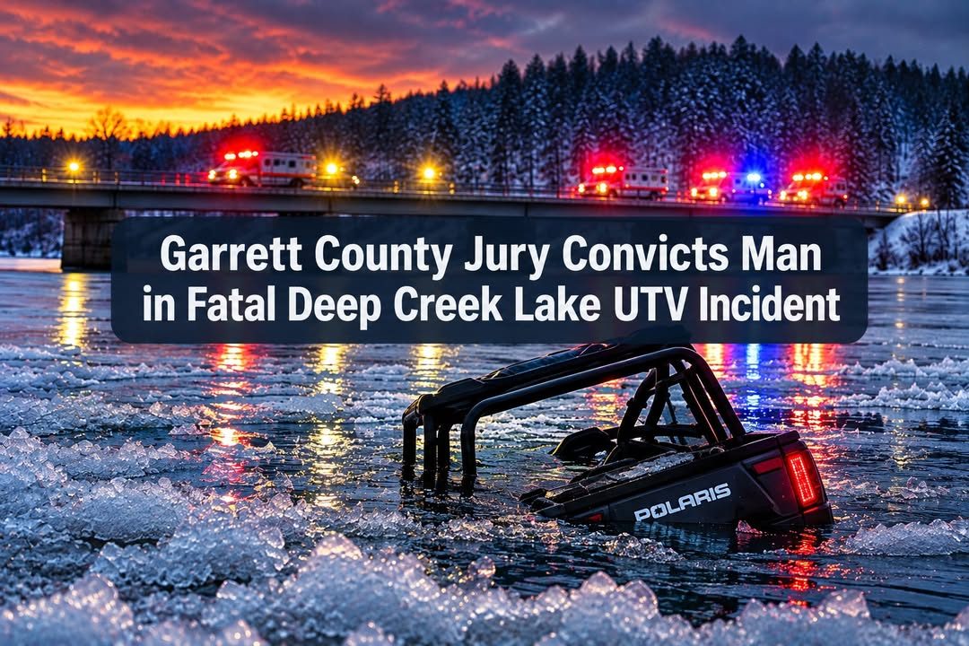 Garrett County Jury Convicts Man in Fatal Deep Creek Lake UTV Incident