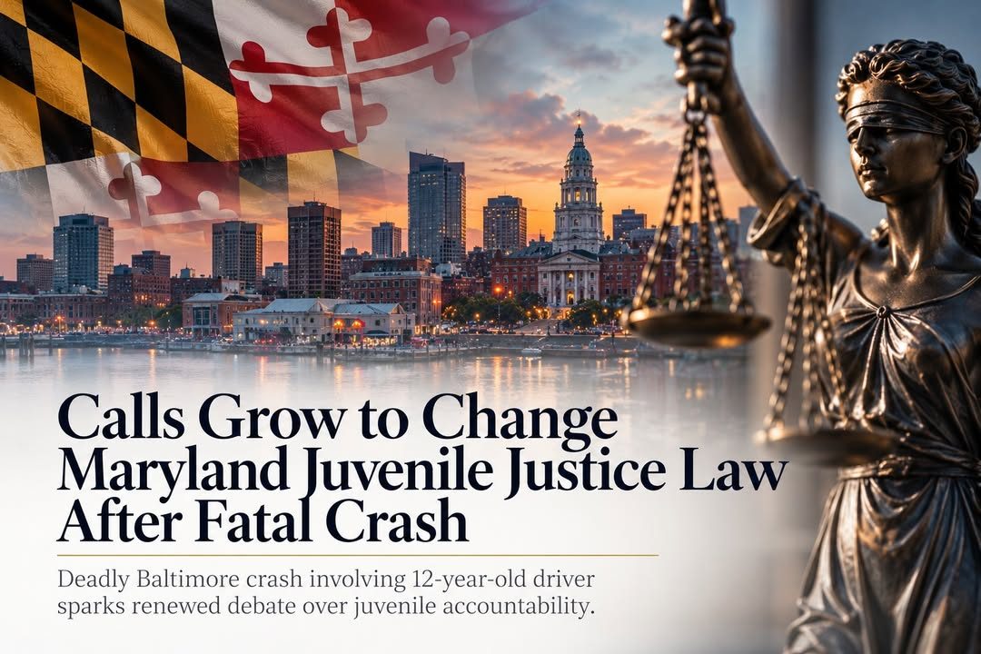 Fatal Baltimore Crash Sparks Renewed Push for Changes to Maryland Juvenile Justice Laws