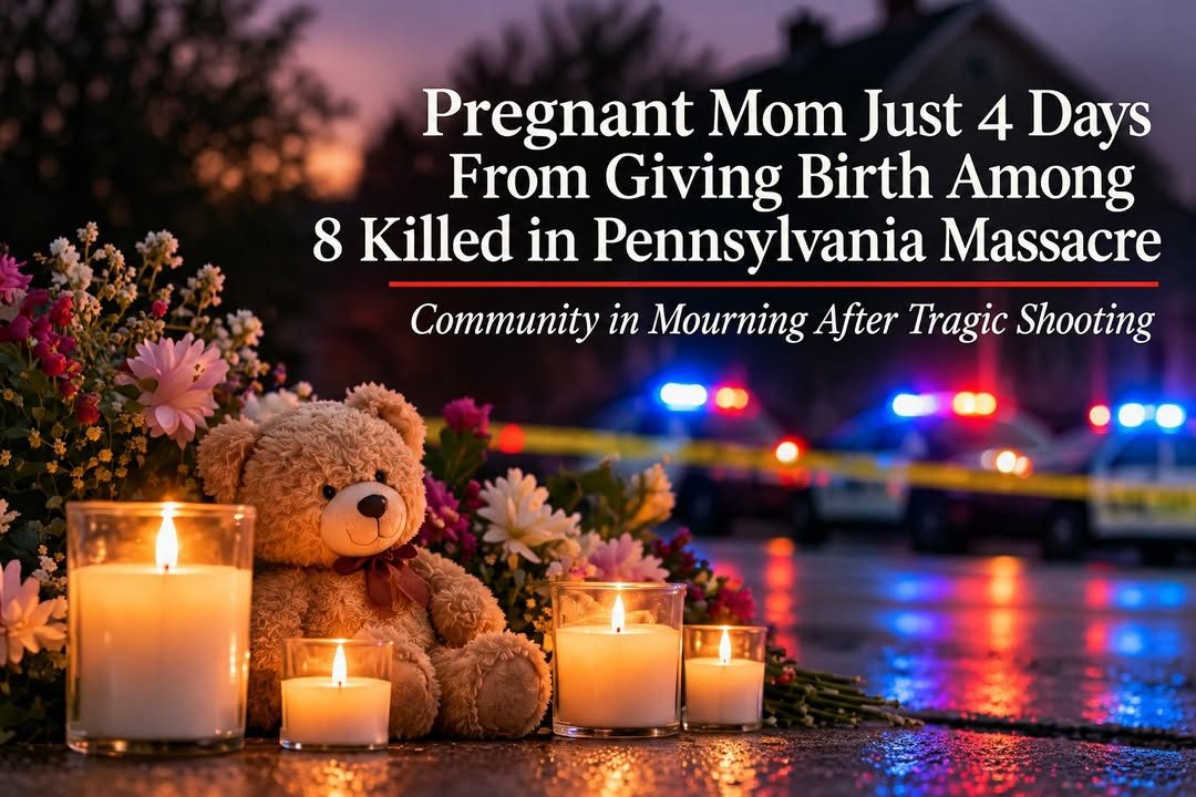 Pregnant Mother Days Away From Giving Birth Among Eight Victims Killed in Pennsylvania Mass Shooting