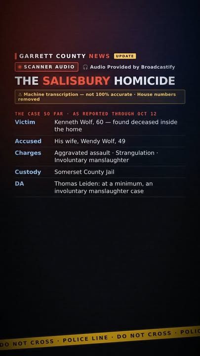 Update: Salisbury Homicide Investigation