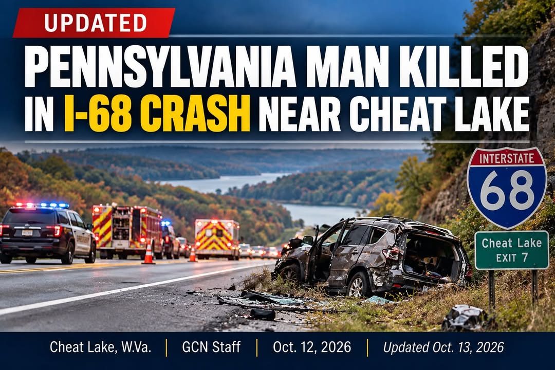 Pennsylvania man killed in I-68 crash near Cheat Lake identified